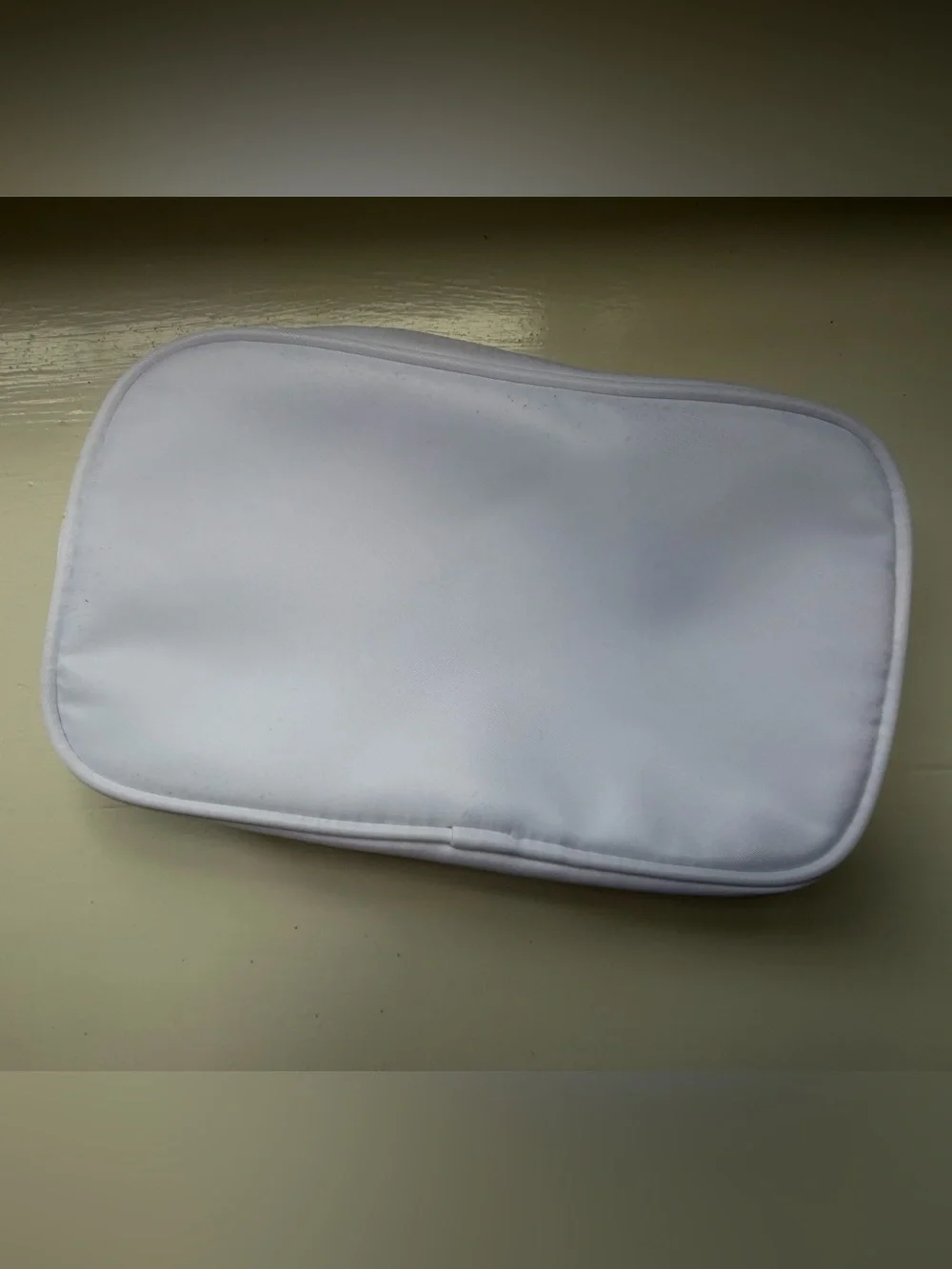 Stoney Clover Lane White Clear Top Plaid Cosmetic Pouch - Pastel Multicolor